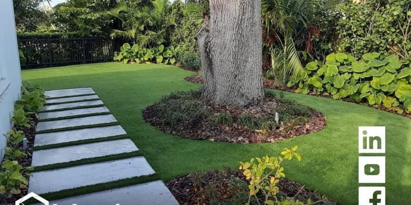 fake grass how to install