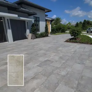 3CM French Limestone Porcelain Paver