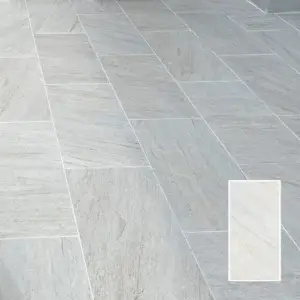 3CM Quartz Bianco Porcelain Pavers