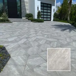 3CM Quartz Griss Porcelain Pavers