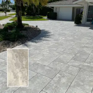 3CM Tuscany Silver Porcelain Paver