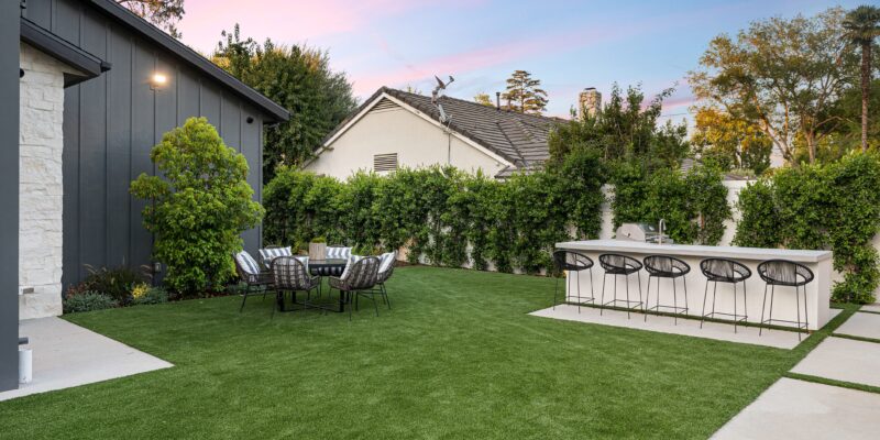 artificial grass for backyard