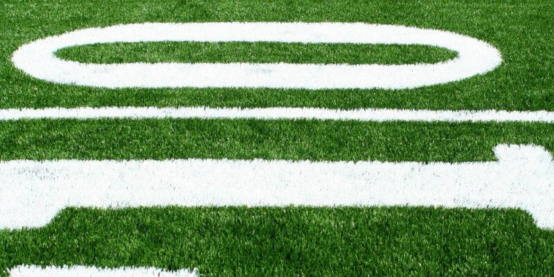 Astro turf football field